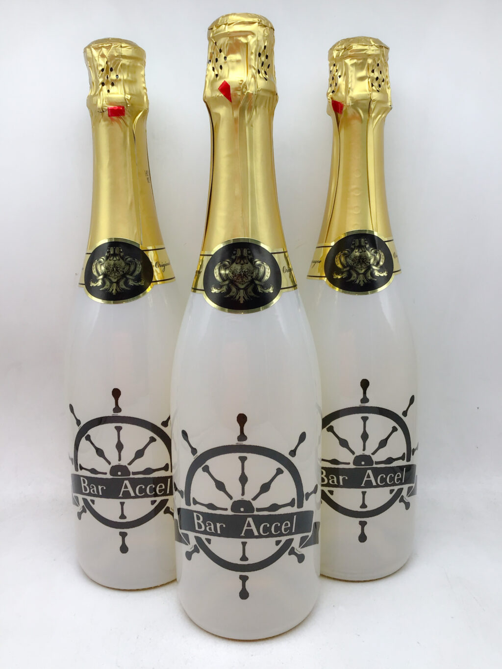 「Bar Accel」様のオリジナルシャンパン | オリシャン工房